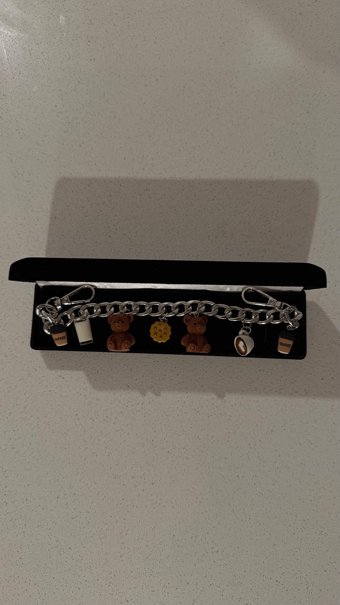 ✨ Teddy Latte Charm Chain ✨
