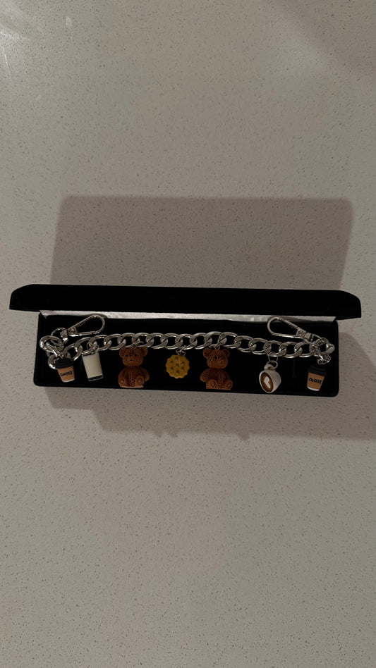 ✨ Teddy Latte Charm Chain ✨